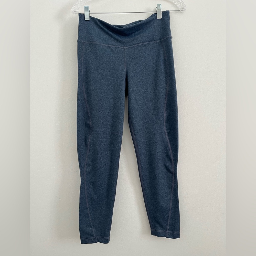Vineyard Vines Performance Leggings Blue Medium hiking yoga athleisure